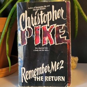 90's popular book REMEMBER ME 2 The Return by Christopher Pike